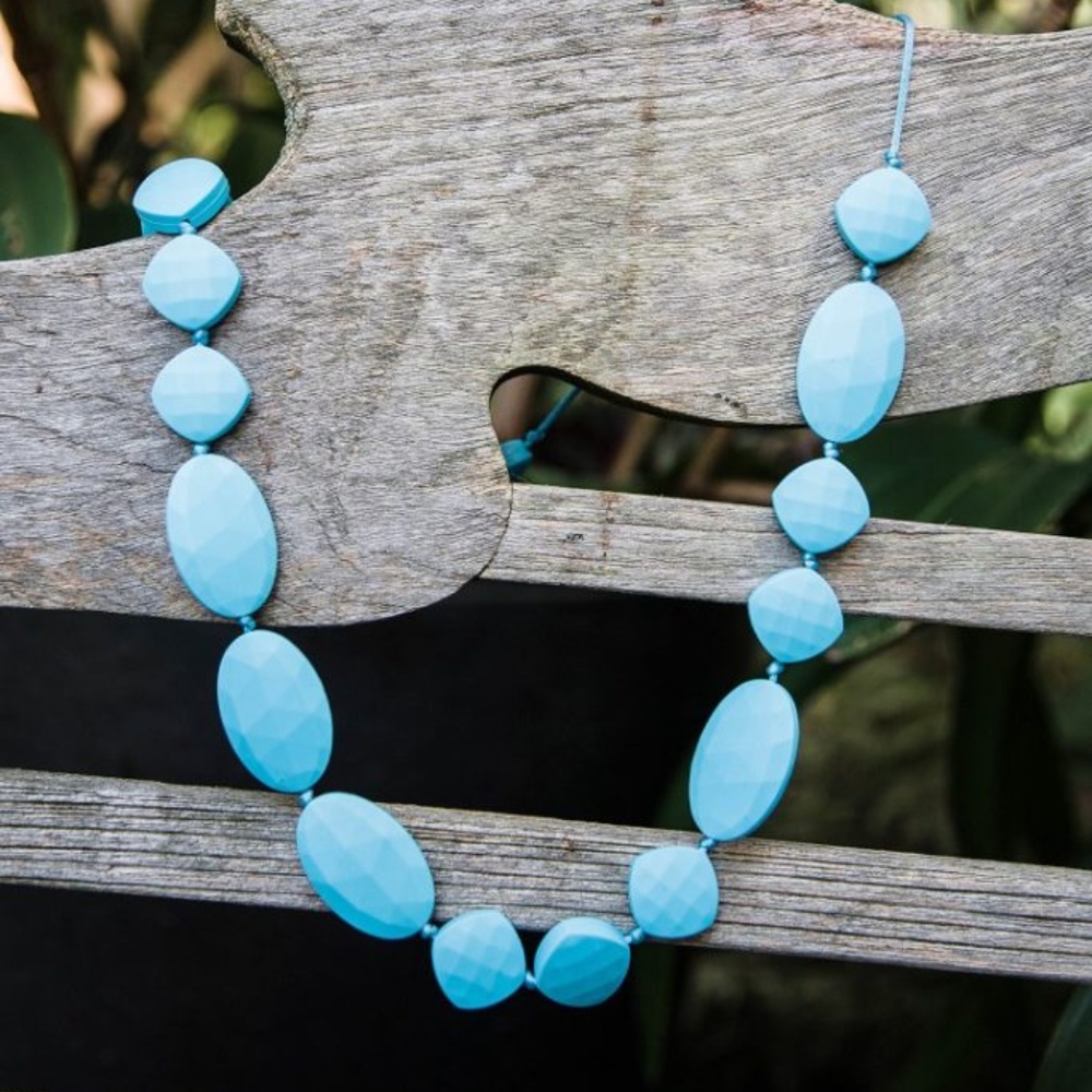 Silicone Bead Necklace Perfect for Teething Babies